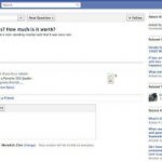 Facebook anuncia en su blog El servicio de Facebook Questions (preguntas y respuestas)