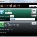 Launch Later – retrasa los programas que inician con Windows