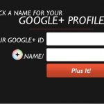 Acortar la url del perfil en Google Plus