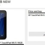 Ya se puede comprar el HP TouchPad por $ 99,00  USD