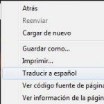 Cómo traducir una página en Chrome al español