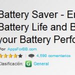 Battery Saver, app para hacer que dure mas la carga del blackberry
