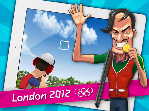 Juego de London 2012 en el ipad Juego de London 2012 en el ipad