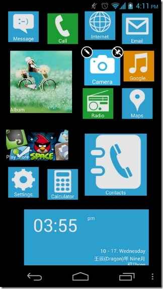 LauncherWP8 Android