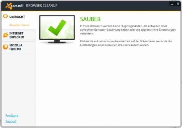 Avast Browser Cleanup Tool