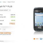 Sharp FX PLUS, un smartphone Android gratis con AT&T