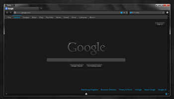 GT DeepDark theme for Google