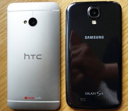 Samsung Galaxy S4 vs HTC One camara
