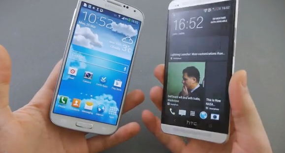 Samsung Galaxy S4 vs HTC One