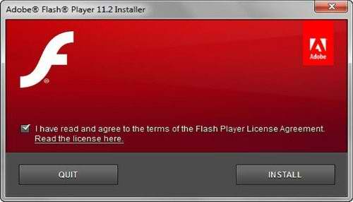 actualizacion de flash player
