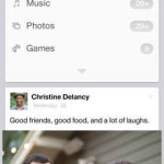 facebook home en el iphone