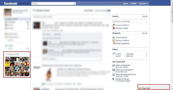 saber si una persona se ha conectado a Facebook