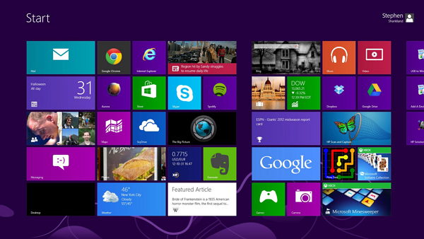 windows 8 apps