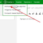 adjuntar archivos Outlook