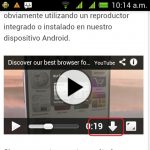Cómo descargar los vídeos de YouTube desde Opera para Android