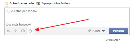 agregar emoticones en facebook