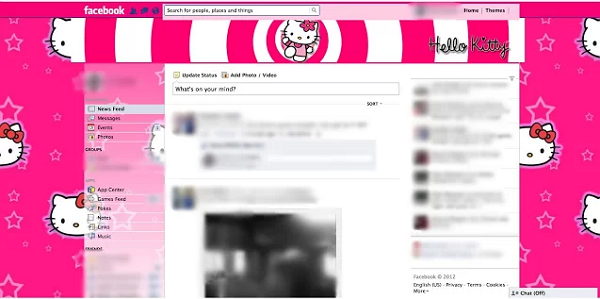 facebook Hello Kitty