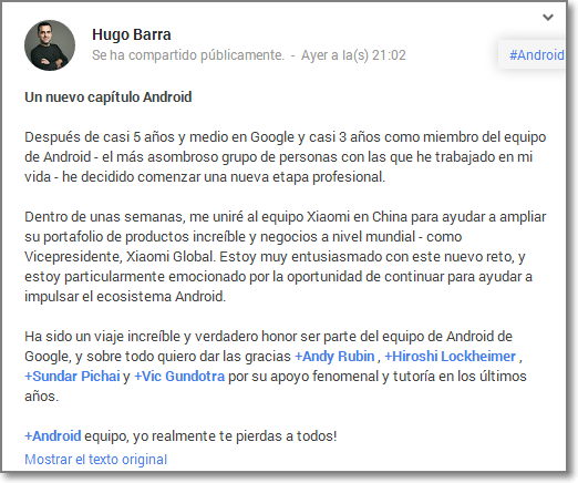 empresa china contrata a empleado de Google 2