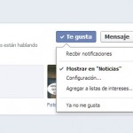 mostrar noticias facebook