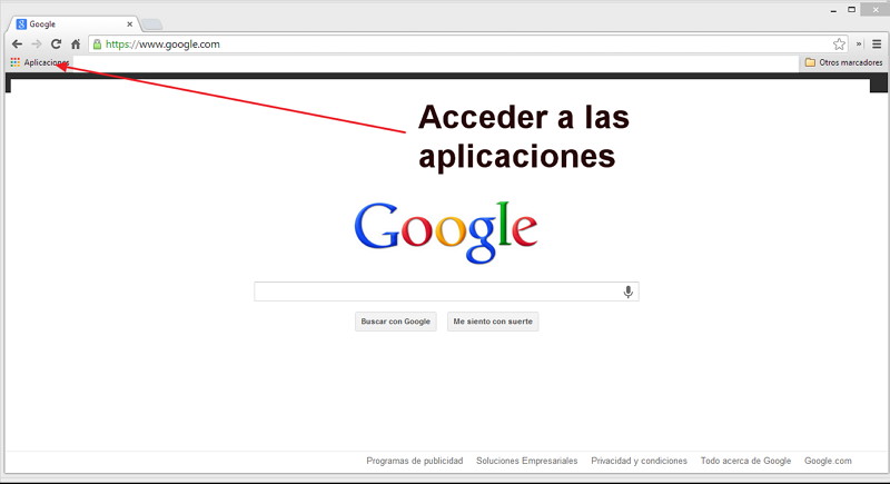 Aplicaciones Chrome