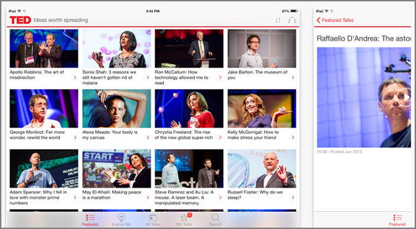 ted para ipad