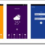 Ver el pronostico del tiempo en Windows phone con Just Weather