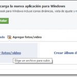Subir fotos a Facebook