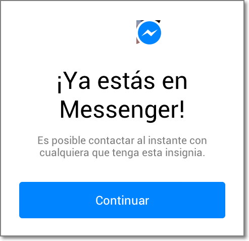 Ver a los que estan conectados en el Facebook Messenger