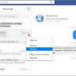 Cómo eliminar los mensajes de Facebook