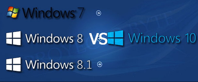 Windows 10 vs windows 8