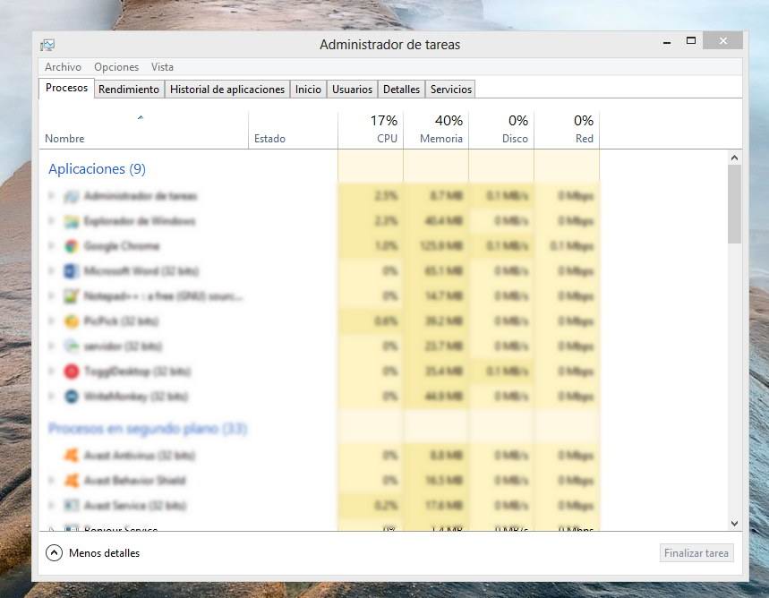 Administrador de tareas de Windows no abre