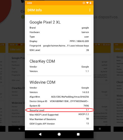 drm info netflix android