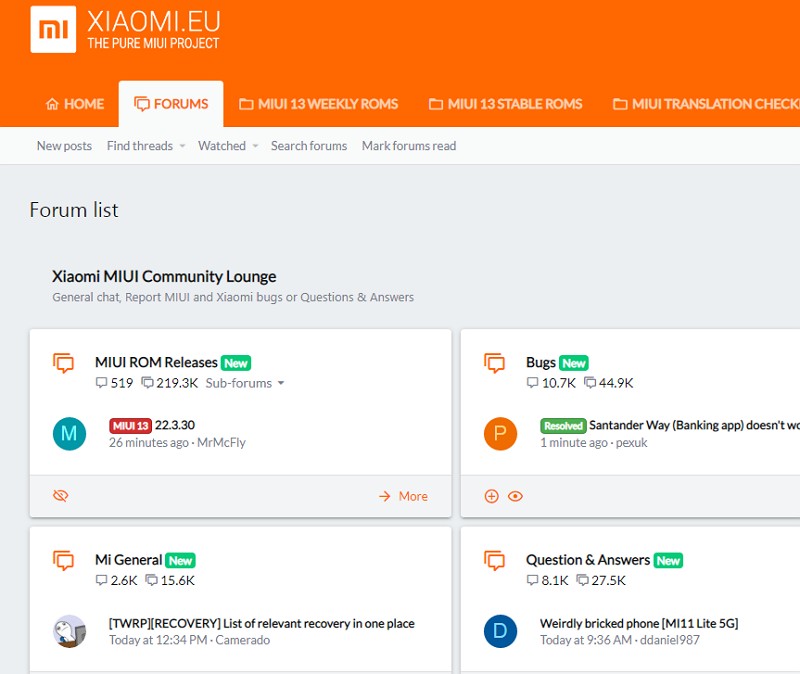 ROM de Xiaomi EU Descargar