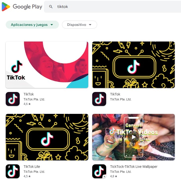 TikTok Descargar Play Store Última versión