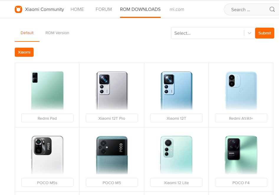 Xiaomi Global ROMS Descargar