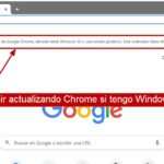 ¿Puedo seguir actualizando Chrome si tengo Windows 8.1 o 7?